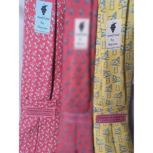 Vineyard Vines Designer Ties 🍇 Nautical Anchor 🍇 Slolem Skiier